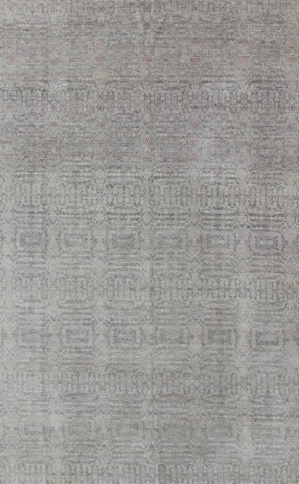 Tappeto di transizione Khotan Pomegranate Design/One di Keivan Woven Arts in vendita 1