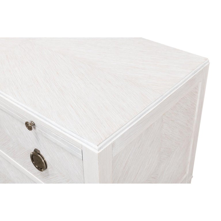 Transitional Painted Oak Dresser For Sale at 1stDibs