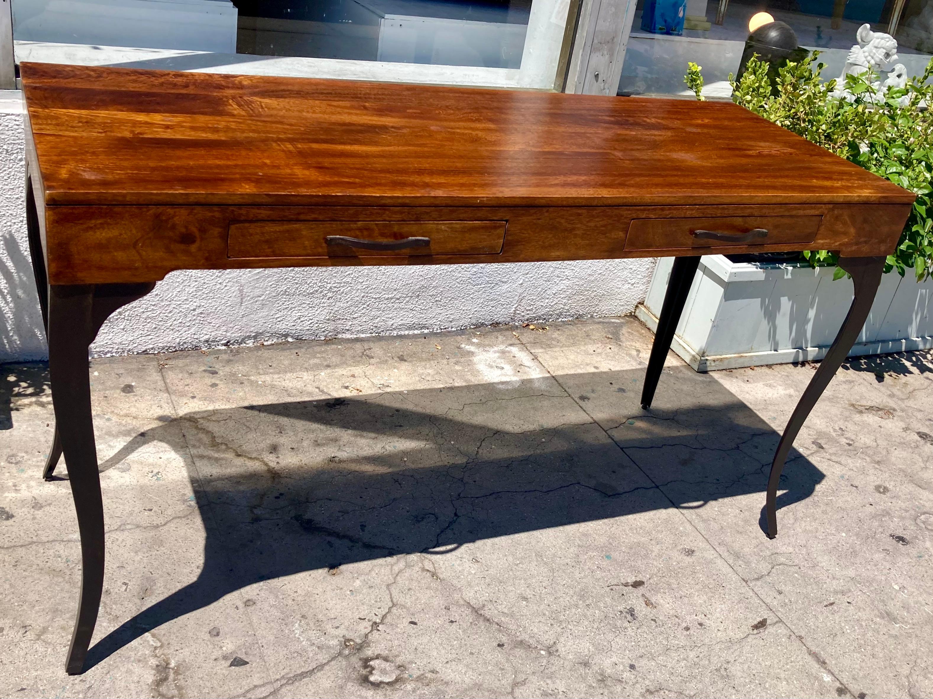 American Transitional Petit Desk With French Influences For Sale