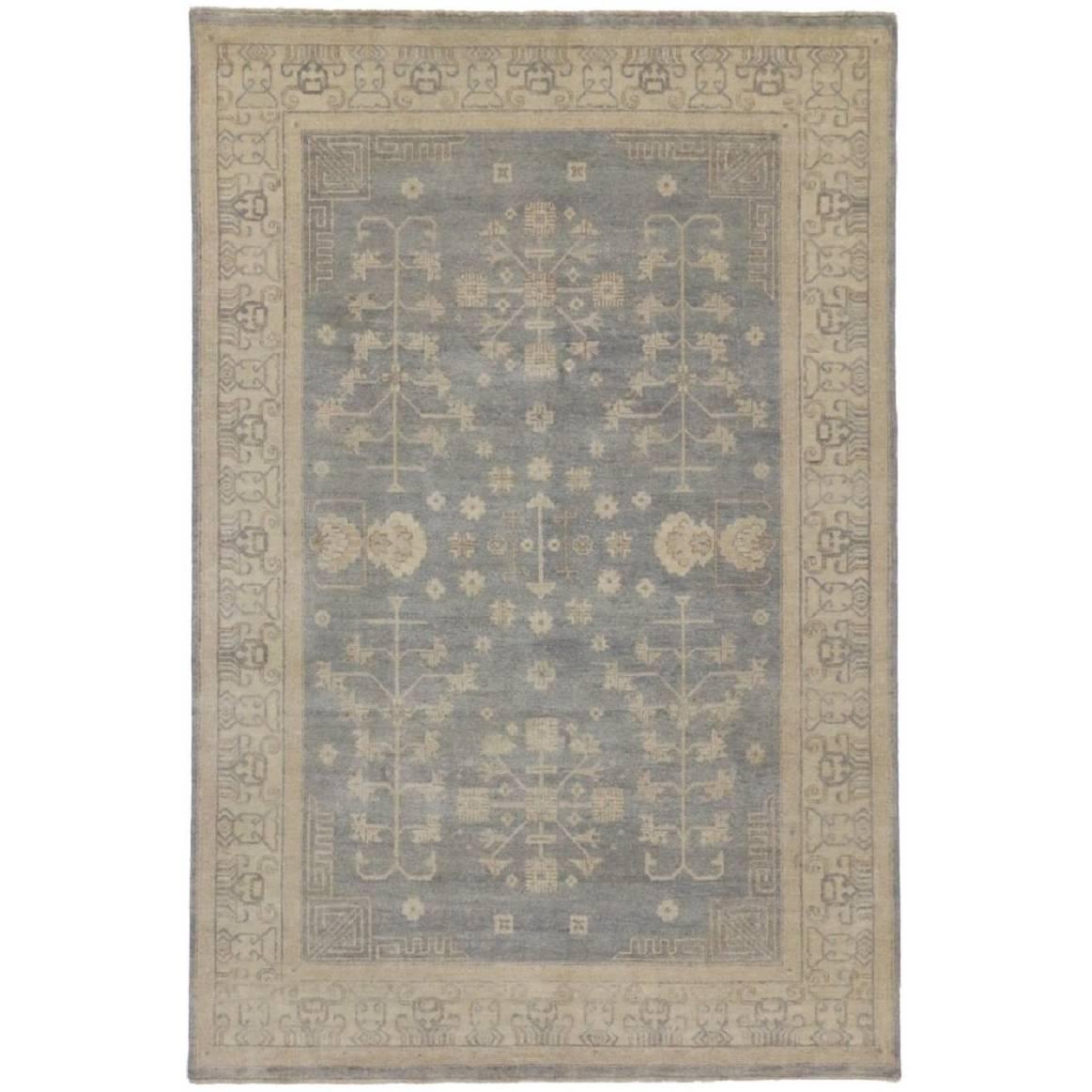 New Transitional Area Rug with Khotan Design and Modern Style