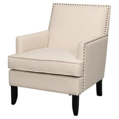Transitional Upholstered Armchair