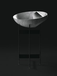 Transizione Sculpture in Carrara and Green Marble