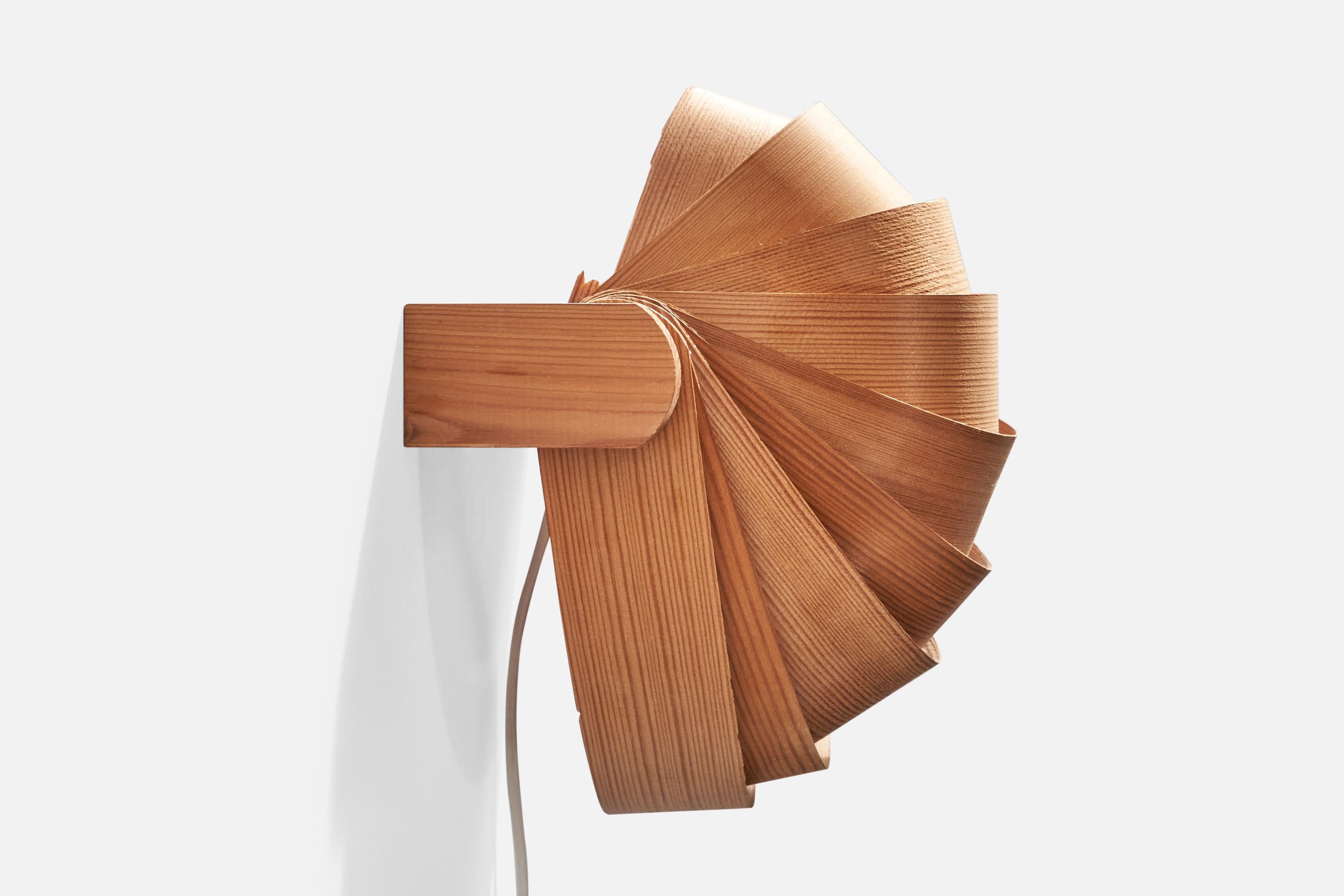 Translandia, Wall Lights, Pine, Denmark, 1970s For Sale 4