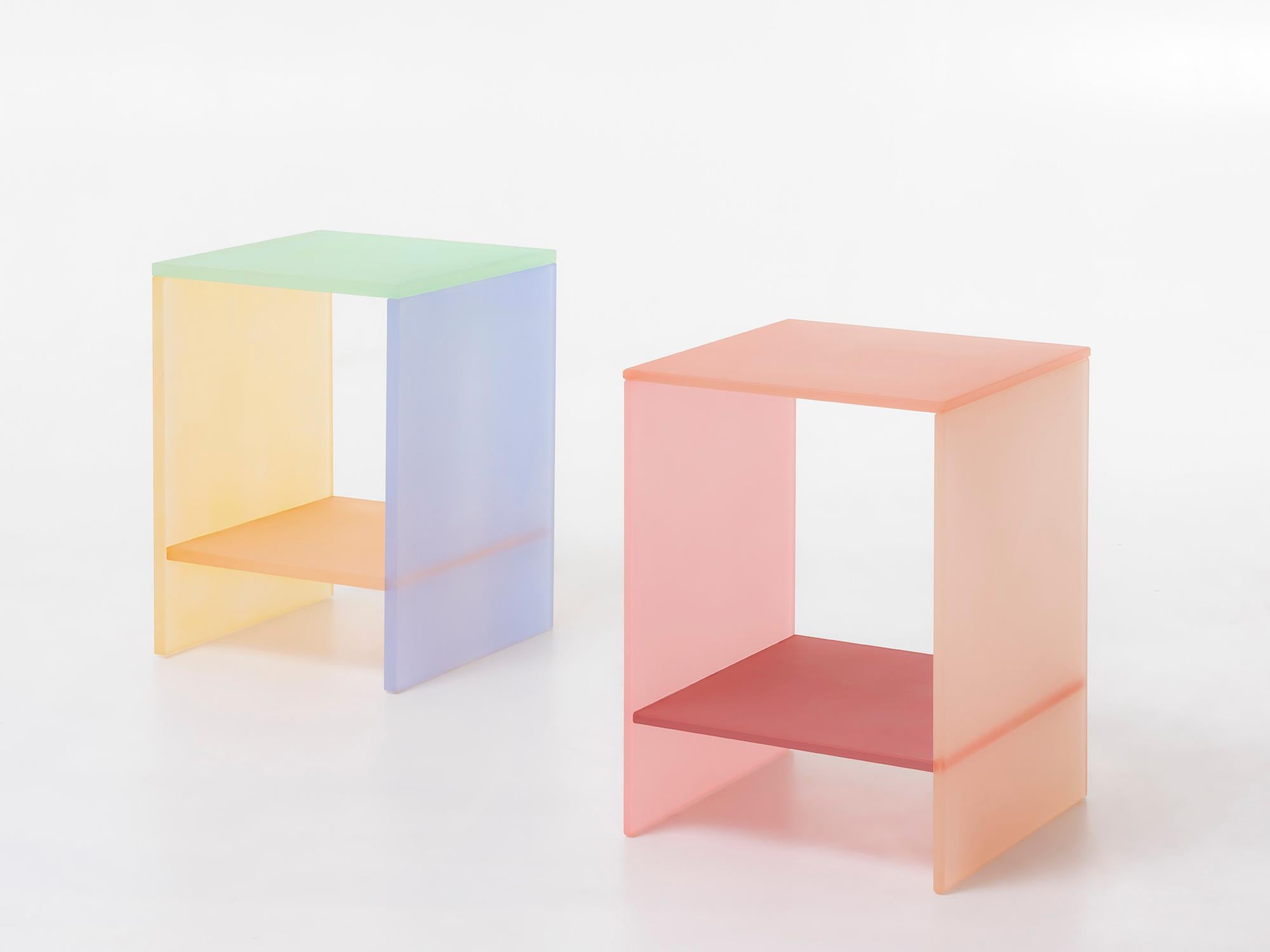 The Tone Table is inspired by the traditional colors of Korea, especially 