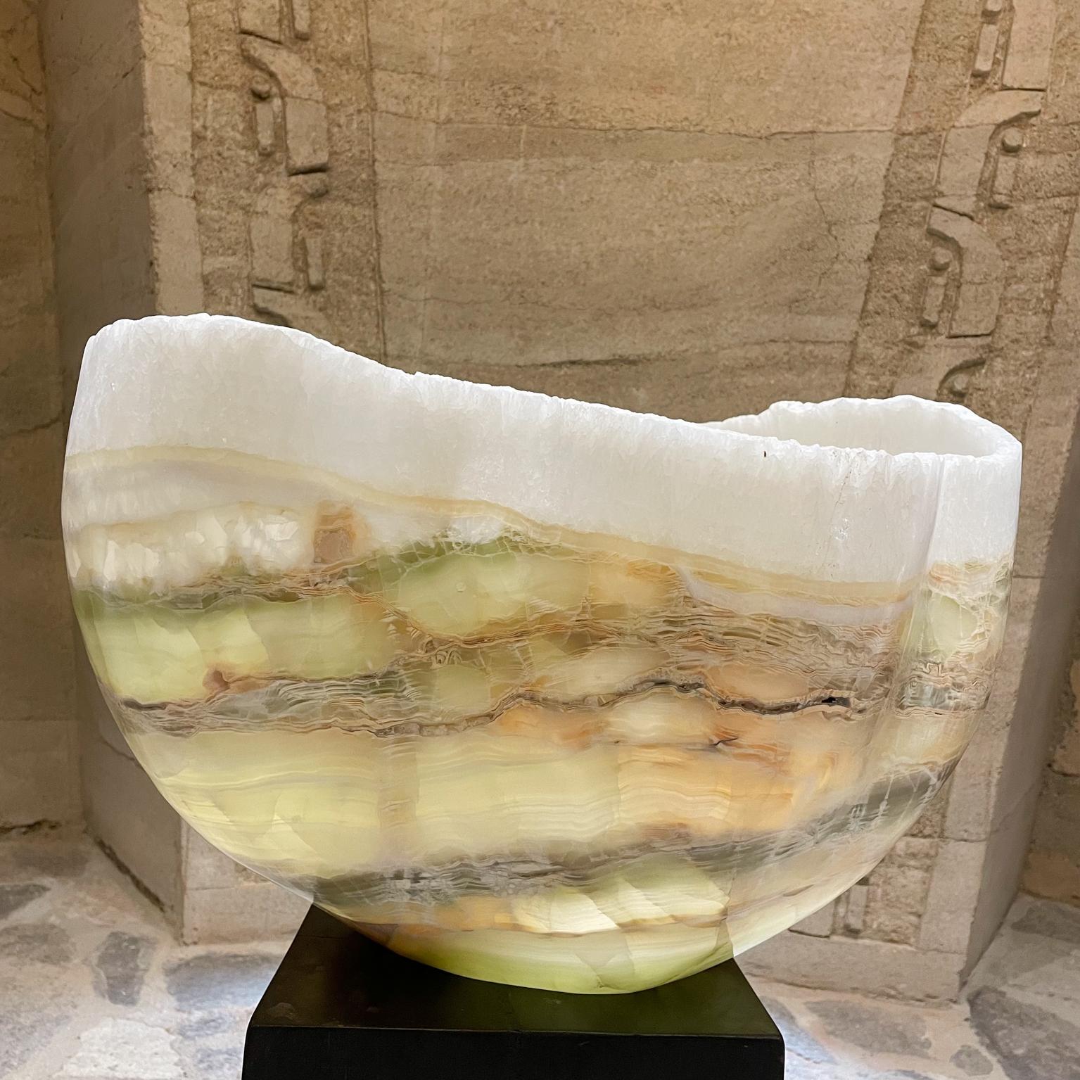 stone centerpiece bowl