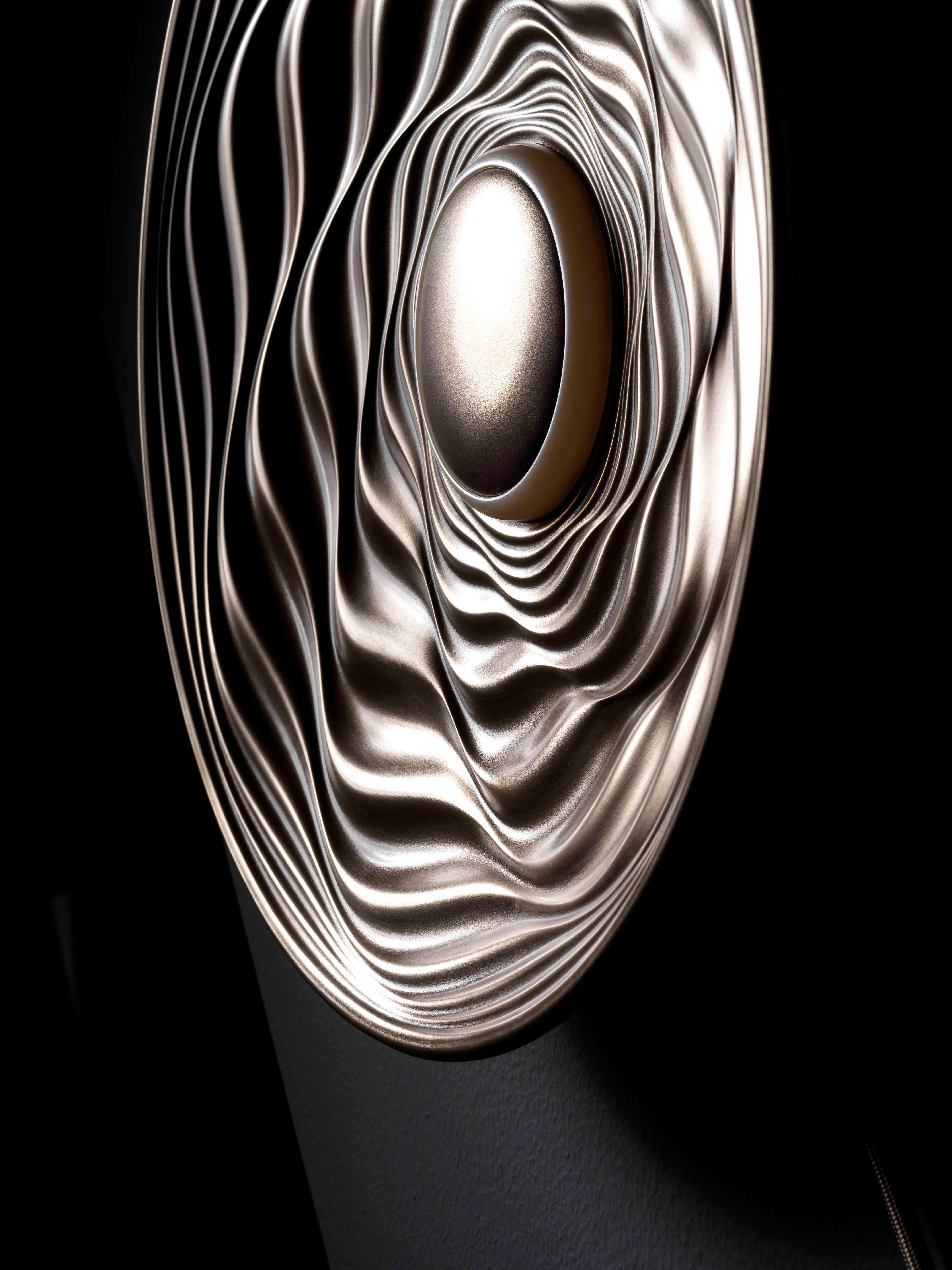 Transmission Sculpture lumineuse contemporaine faite à la main par David Tragen  en vente 3