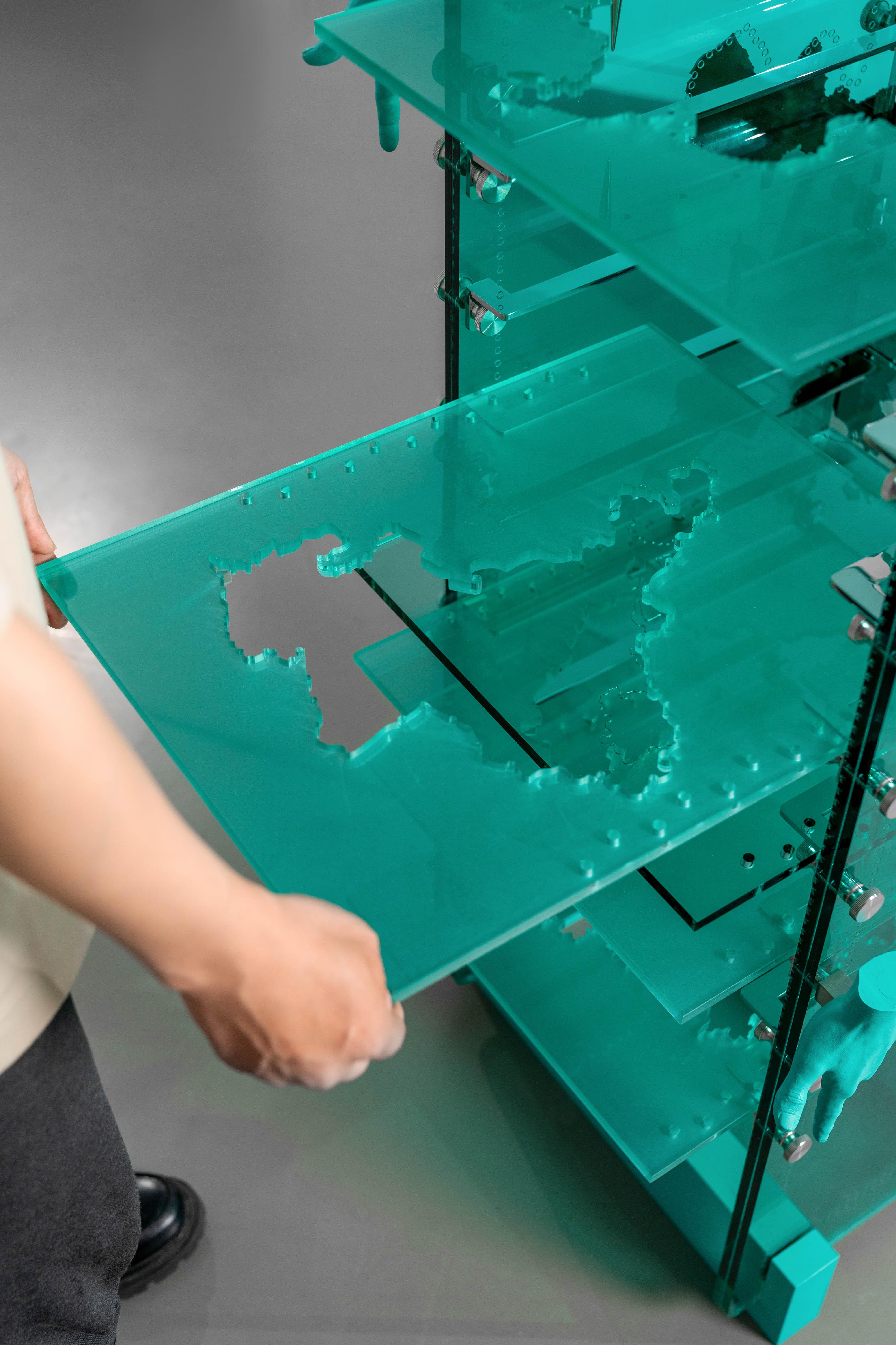Transmission - Cabinet de filtration par Cometabolism Studio en vente 8