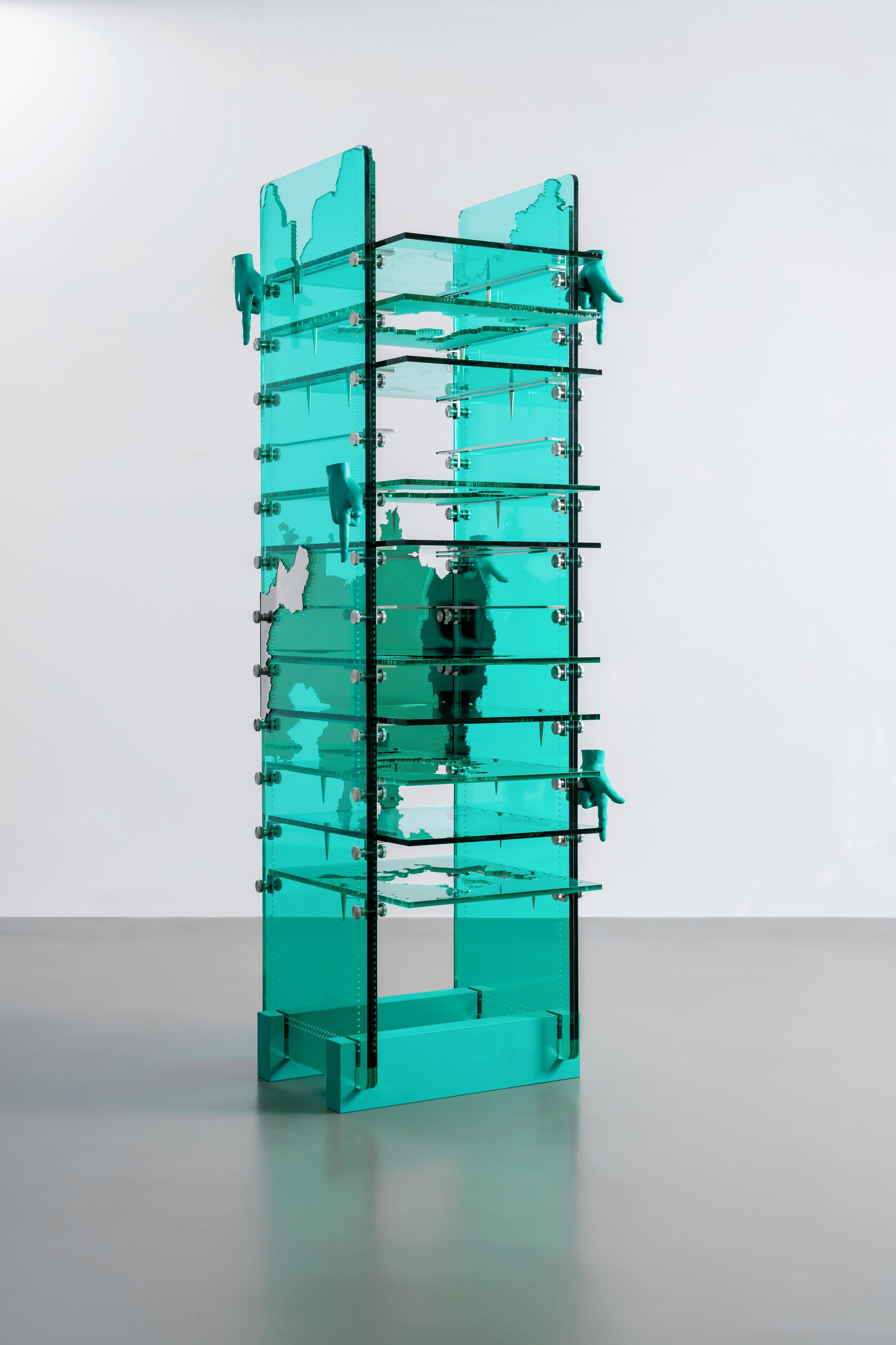Chinois Transmission - Cabinet de filtration par Cometabolism Studio en vente