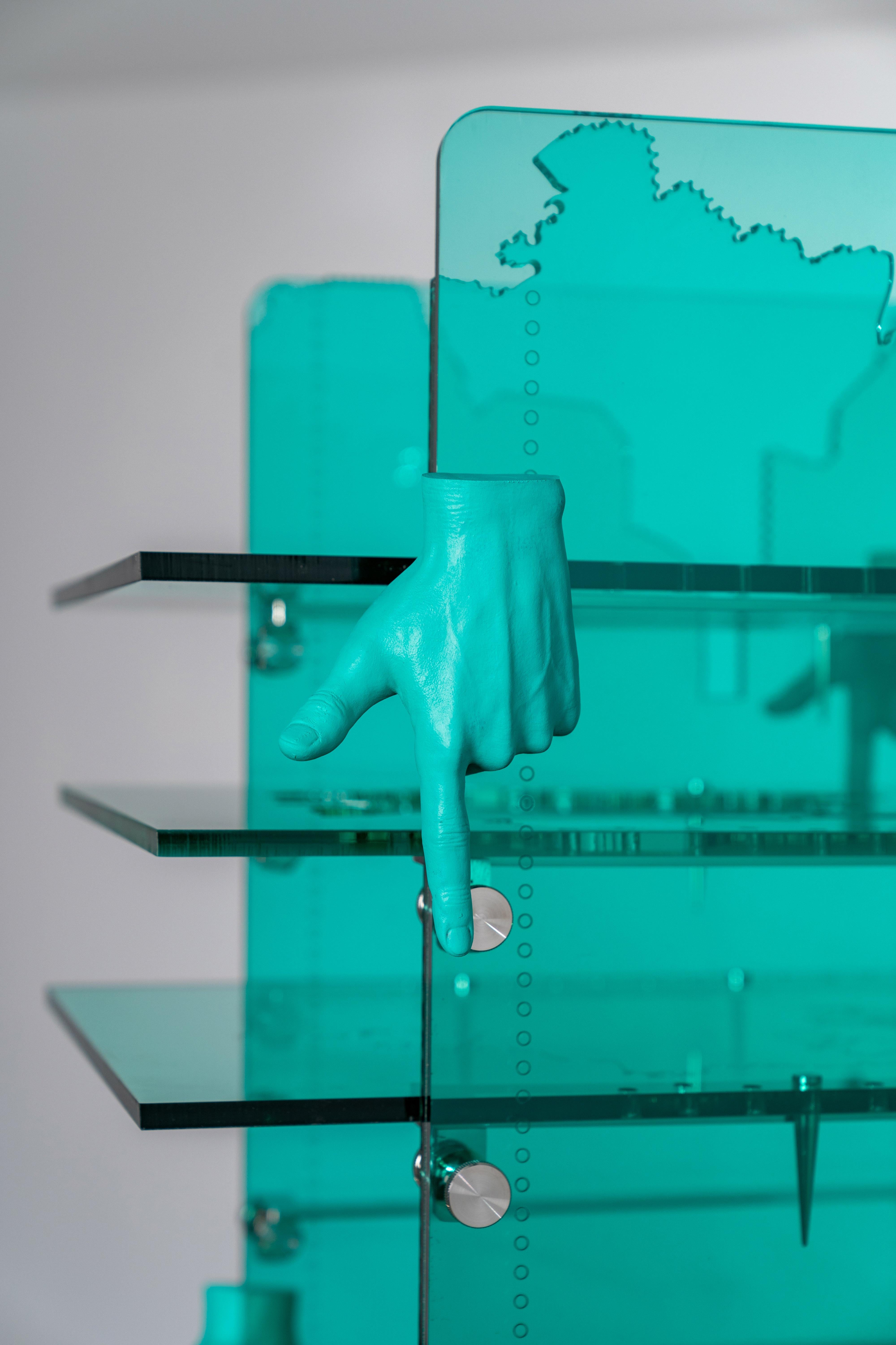 Acier Transmission - Cabinet de filtration par Cometabolism Studio en vente