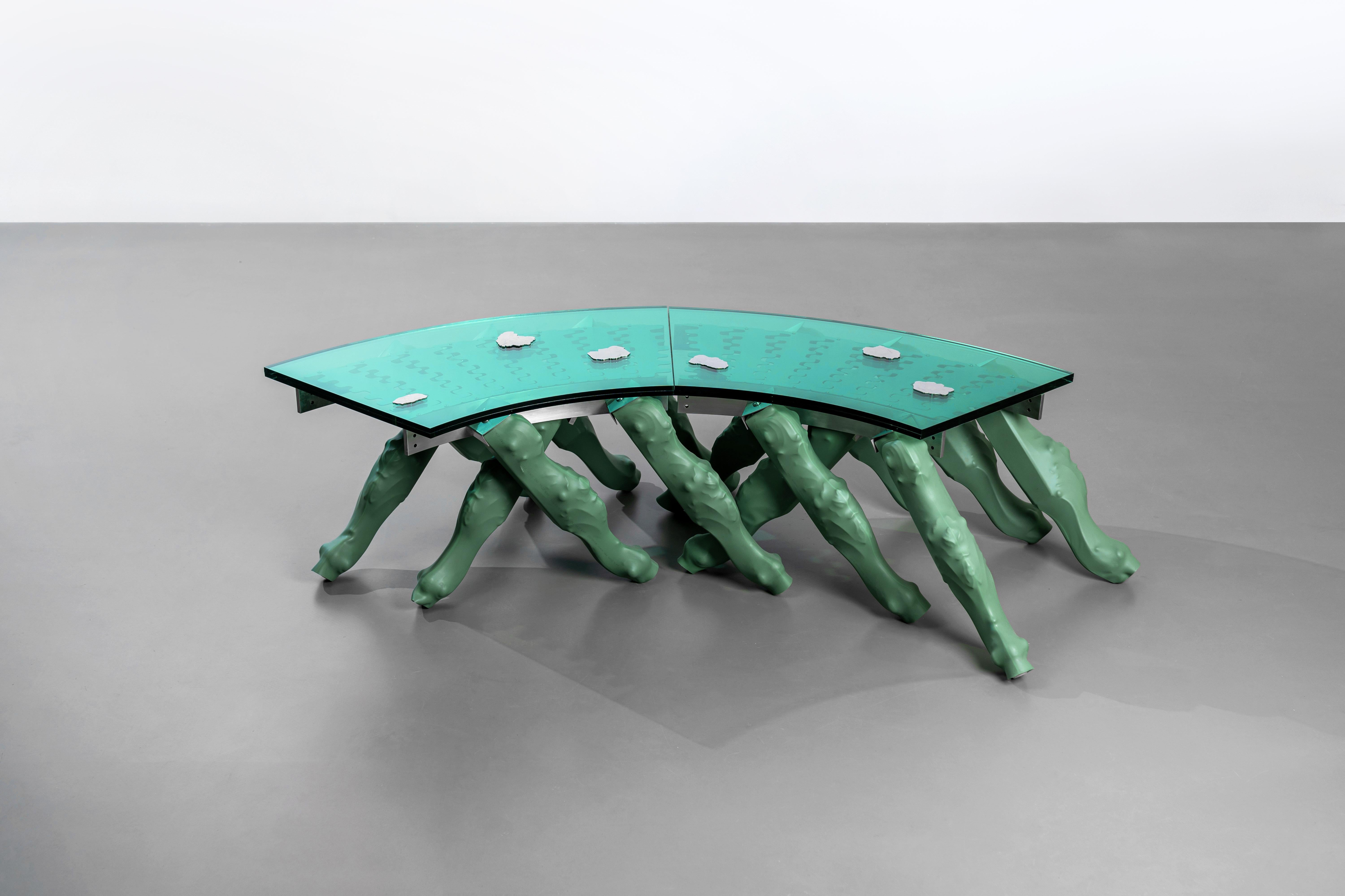 Transmission - Table basse de la mine humaine par Cometabolism Studio en vente 10