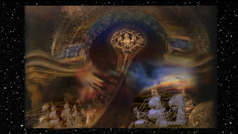 "Transmutation" by Bernhard Rohne, Acid Etched Brass Panel in Frame 18/
