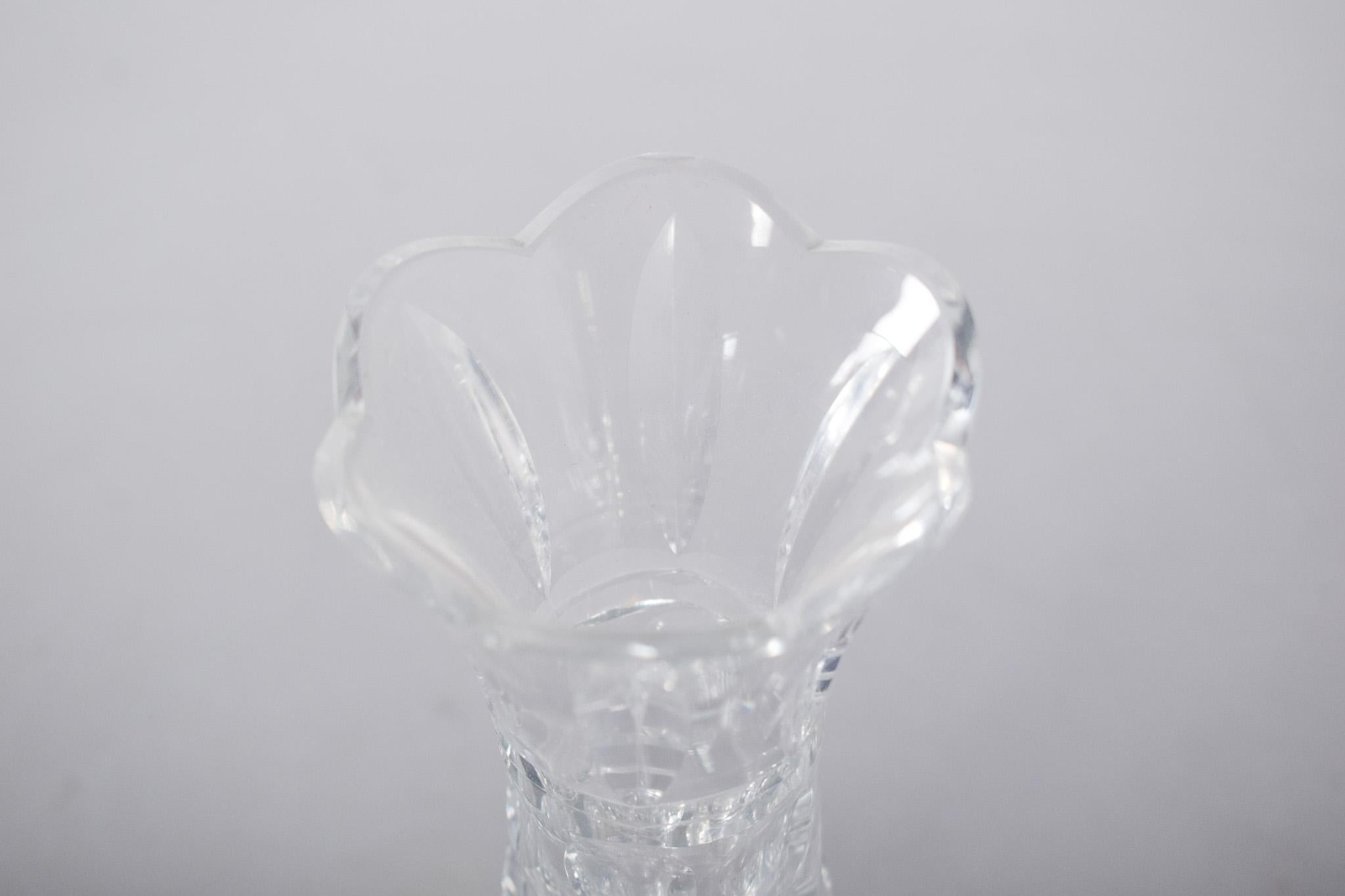 Transparent Clear Glass Vase For Sale 1