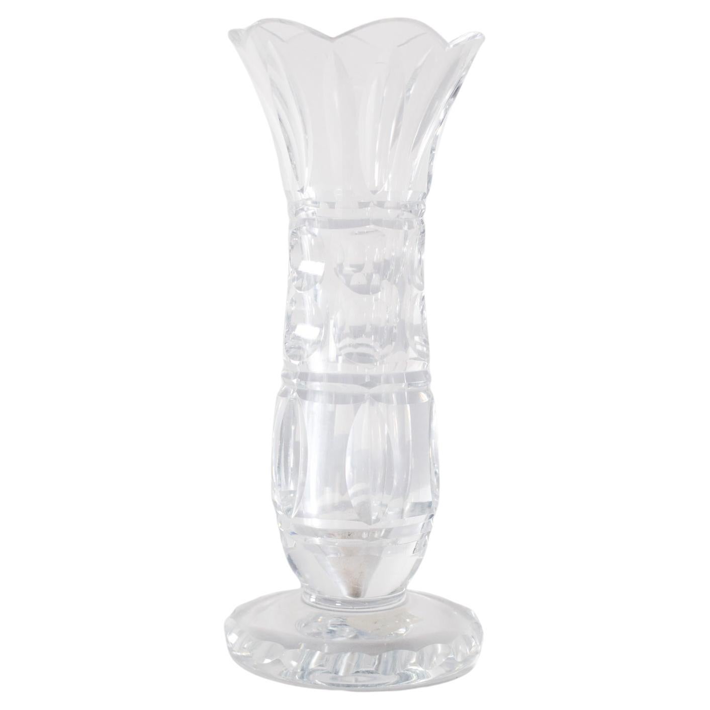 Transparent Clear Glass Vase