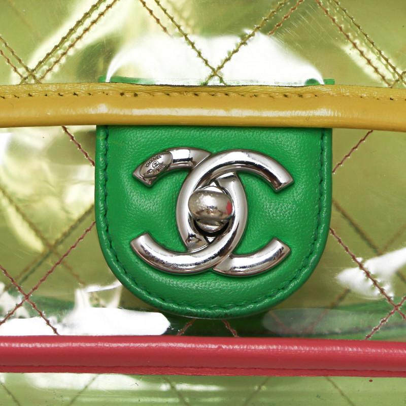 Transparent Colorful Timeless Chanel Bag Spring 2018 4