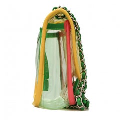 Transparent Colorful Timeless Chanel Bag Spring 2018