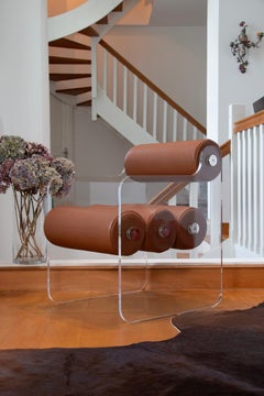 Transparent Design Chair for Indoor and Outdoor Use, Manufactured by MW DESIGNER