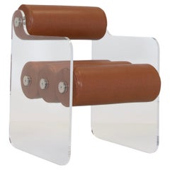 Transparent Design Chair for Indoor and Outdoor Use, Manufactured by MW DESIGNER