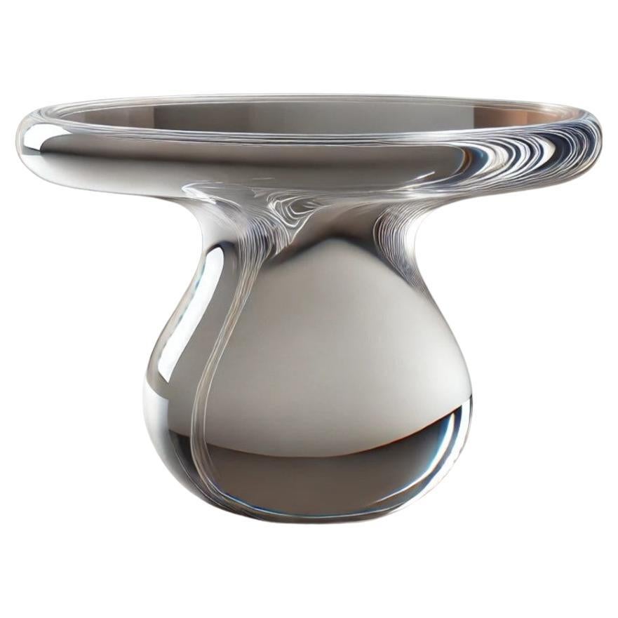 Transparenter Couchtisch aus Epoxidharz von Sergio Vulpe im modernen Stil