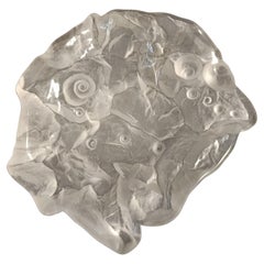 Baratija de Cristal Pesado Transparente - Cenicero con Conchas by Jolanda Prinsen