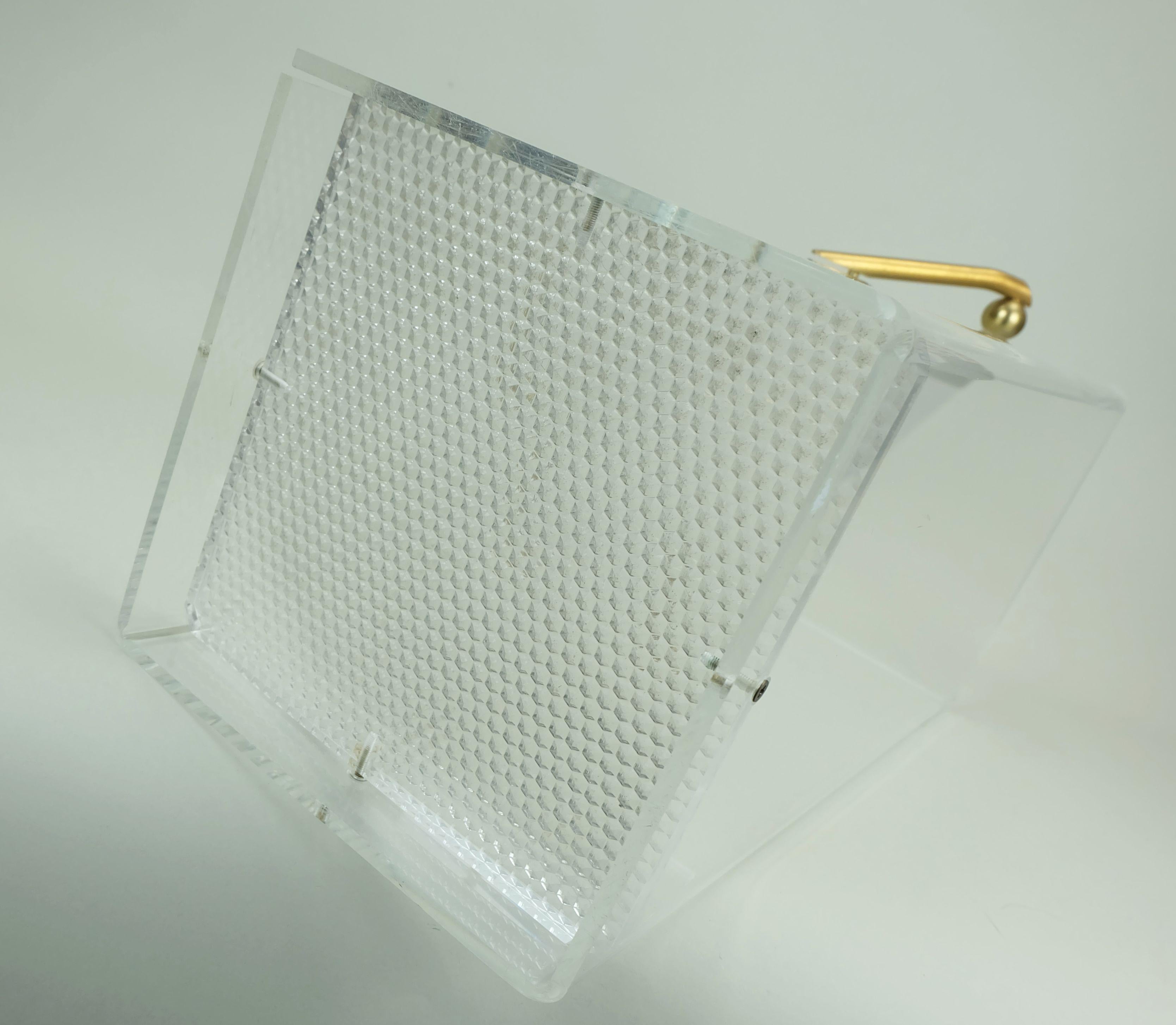 UMBRELLA STAND in acrilico trasparente lucite anni '80-'90 Post Design/One in vendita 3