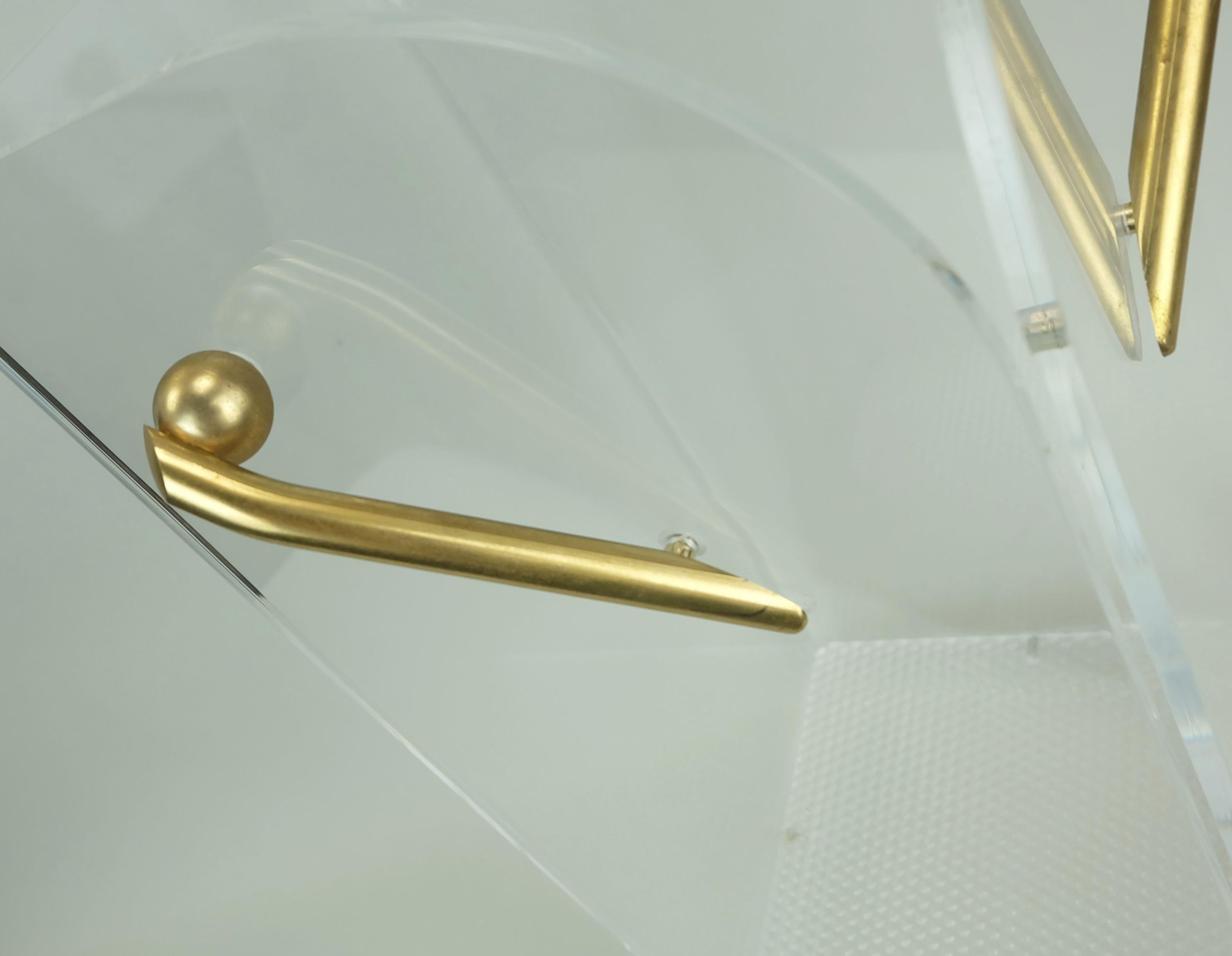 UMBRELLA STAND in acrilico trasparente lucite anni '80-'90 Post Design/One in vendita 1