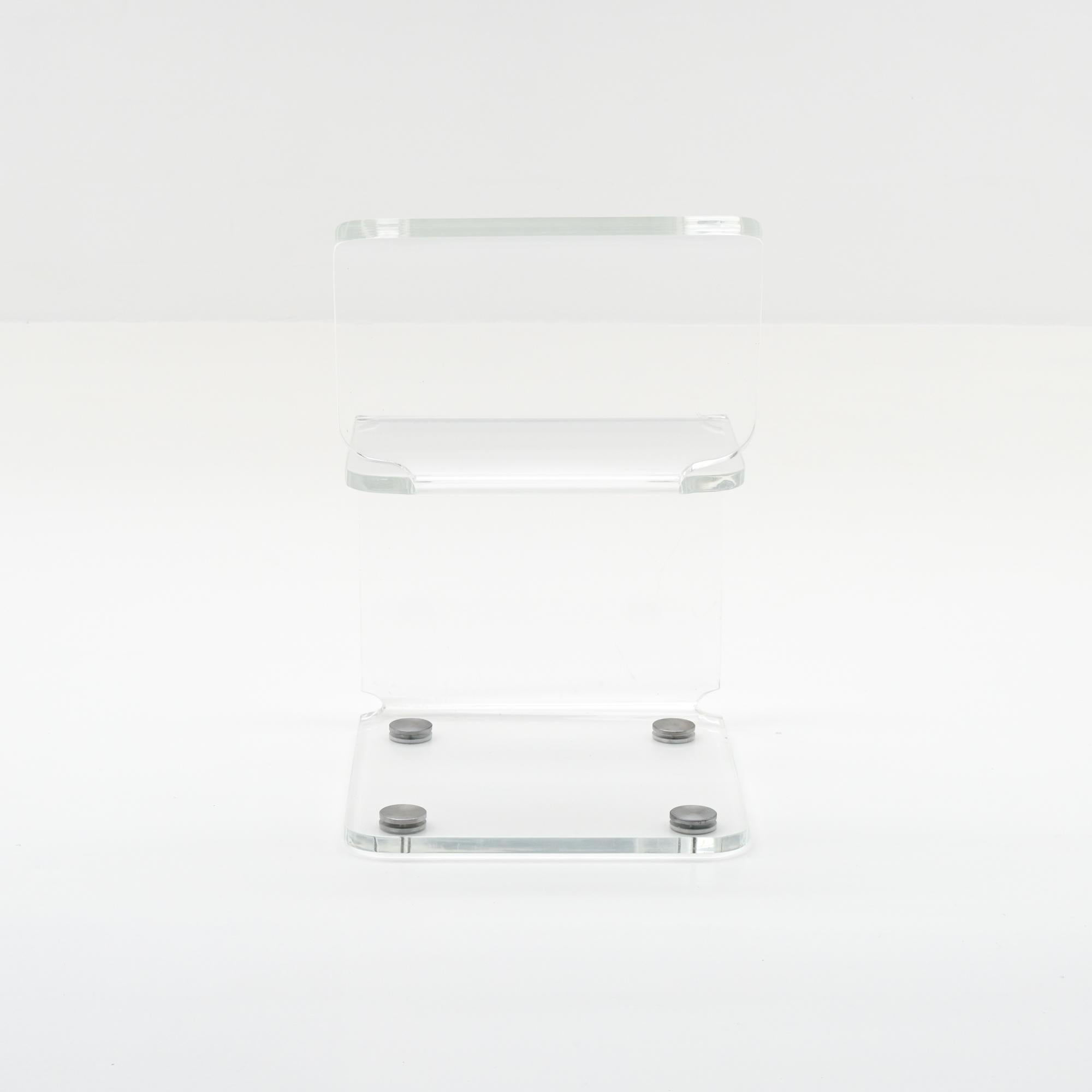 Sedia a sbalzo in plexiglass trasparente in vendita 11