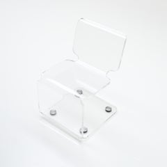 Transparent Plexiglass Cantilever Chair