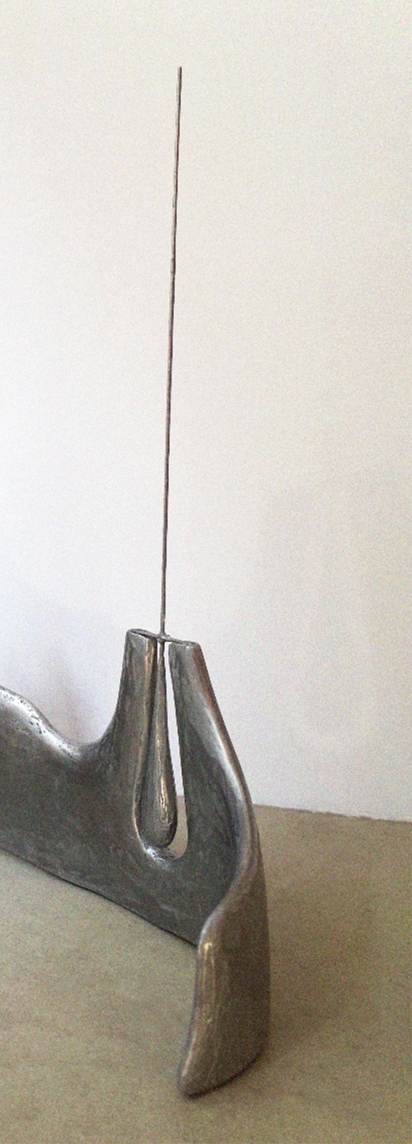 Postmoderno Scultura cinetica Transparent Silence in metallo, resina e gesso di Atelier A. Ellery in vendita