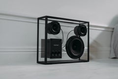 Transparent Speaker in Black by Transparent