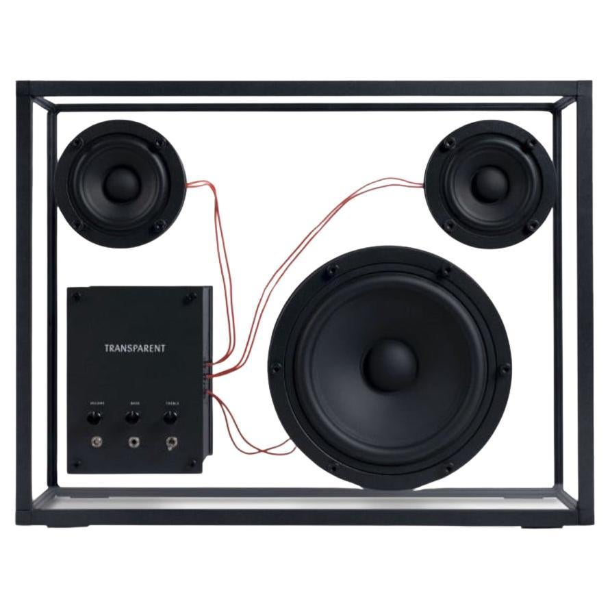 Transparent Speaker in Red by Transparent