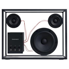 Transparent Speaker in Red by Transparent