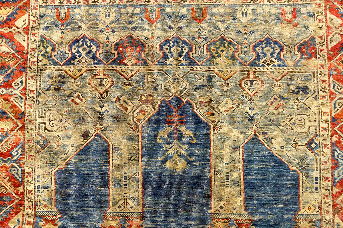 19th Century Transylvanian Rug Antique For Sale