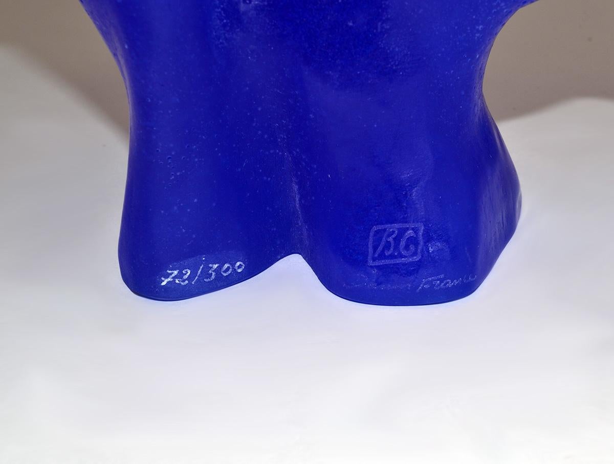 French 'Trapani' Candleholder by Garouste & Bonetti for Daum, France, 1989