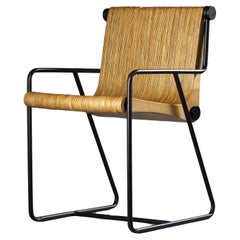 Trapecio Varnished Plywood Chair by Studio Orbeat