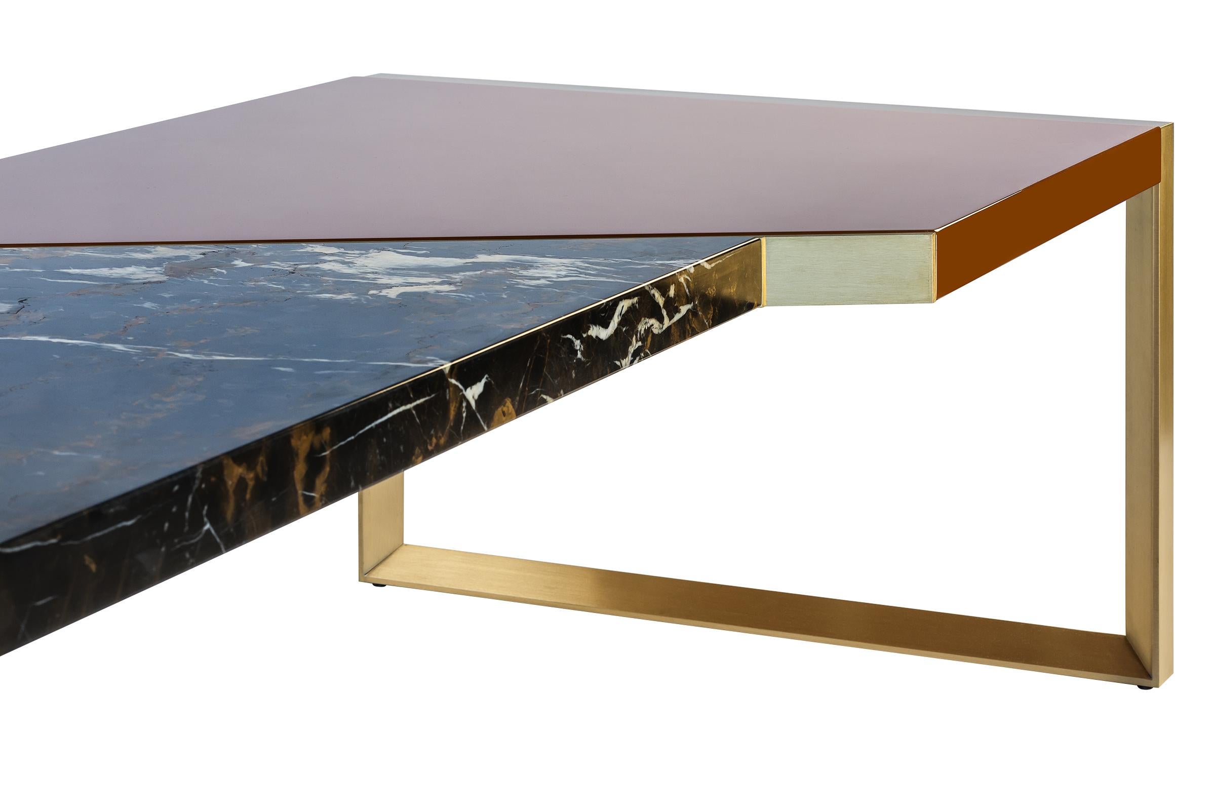 Trapeze Coffee Table - Shift Collection In New Condition For Sale In Milan, IT