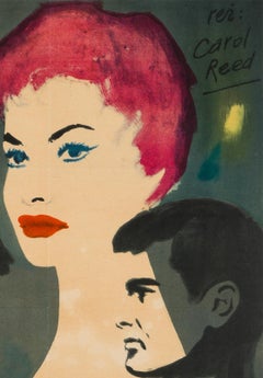 Trapeze Original Polish Film Poster, 1956
