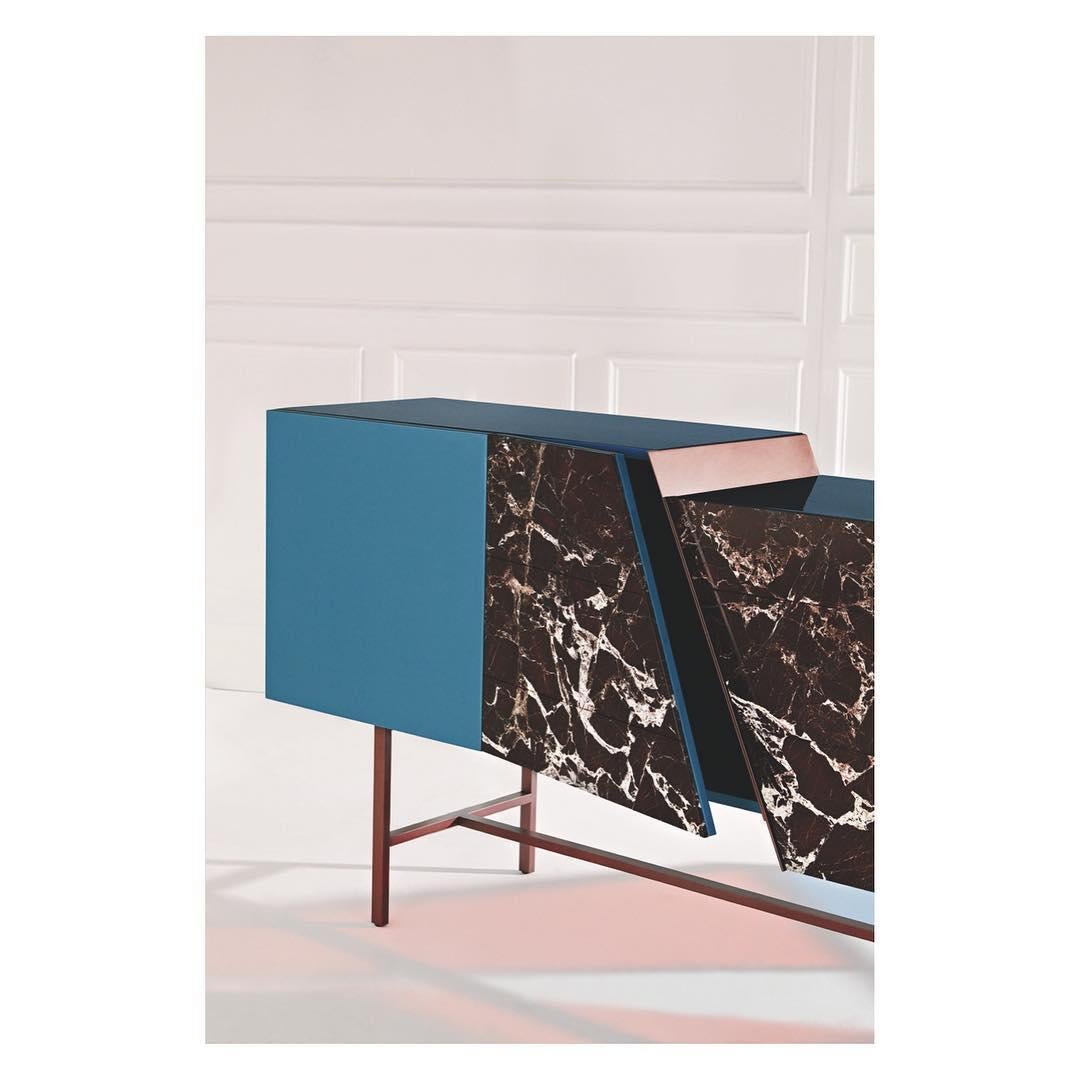 Italian Trapeze Sideboard by Hagit Pincovici For Sale