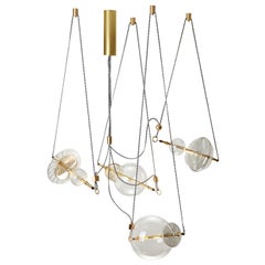 Trapezi 4-Lights Chandelier