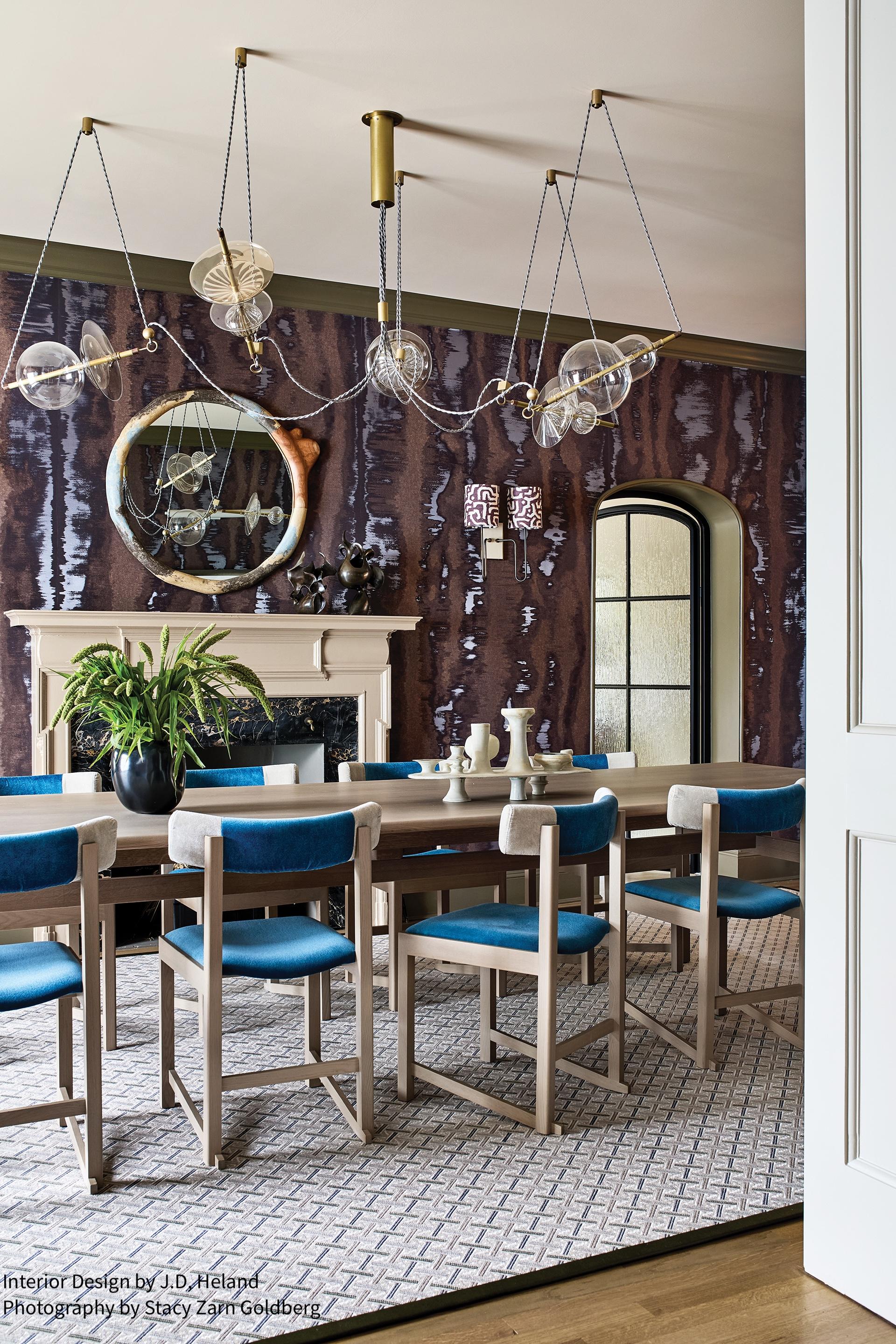 Trapecio Cinco Luces Tulipas Neutras Contemporáneo Colgante/Candelabro Latón, Cristal Siglo XXI y contemporáneo en venta