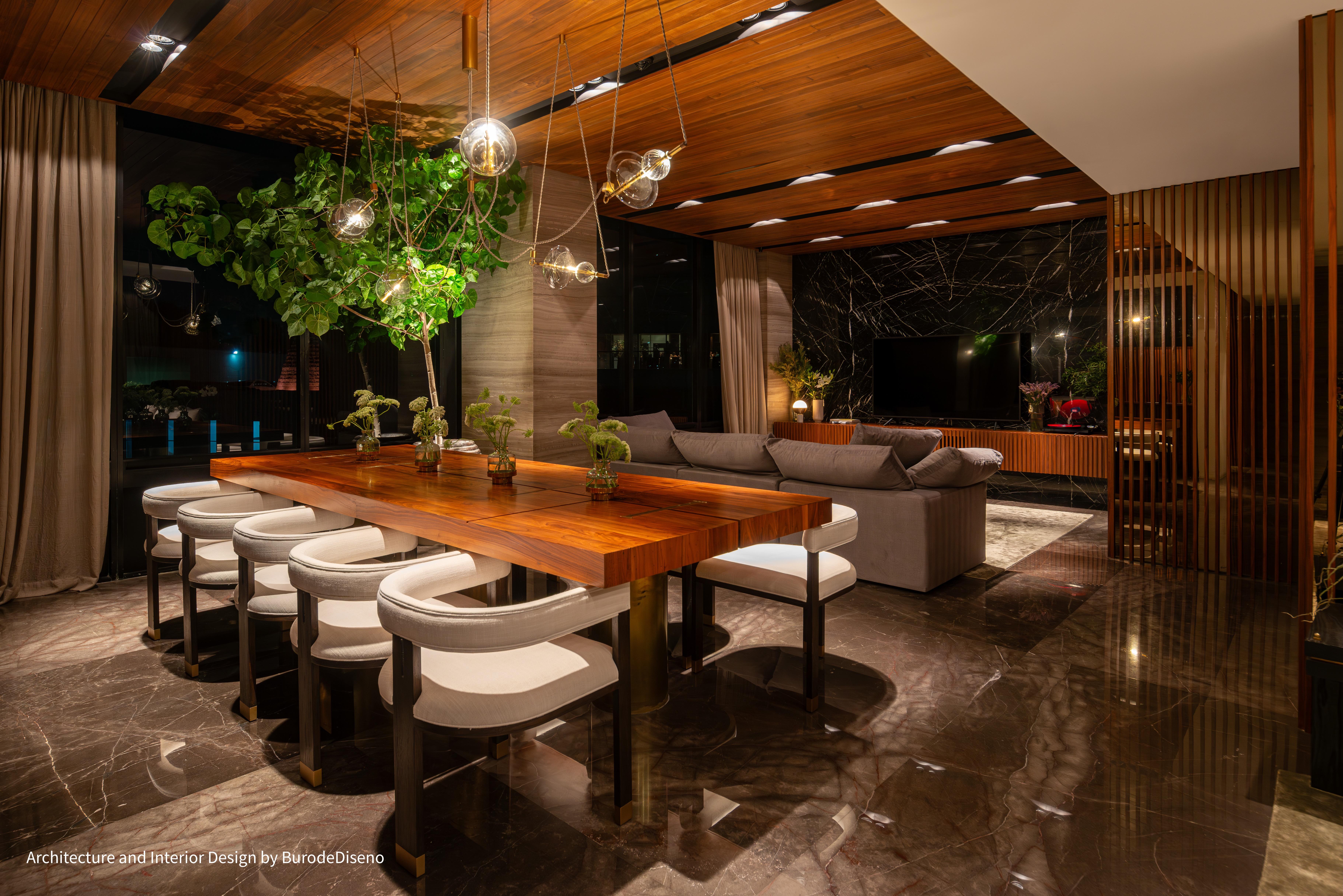 Trapecio Cinco Luces Tulipas Neutras Contemporáneo Colgante/Candelabro Latón, Cristal en venta 2