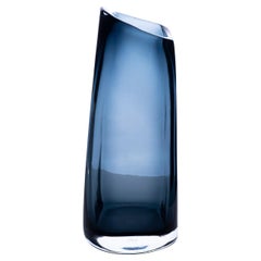 Trapezio Large Vase - Deep Blue
