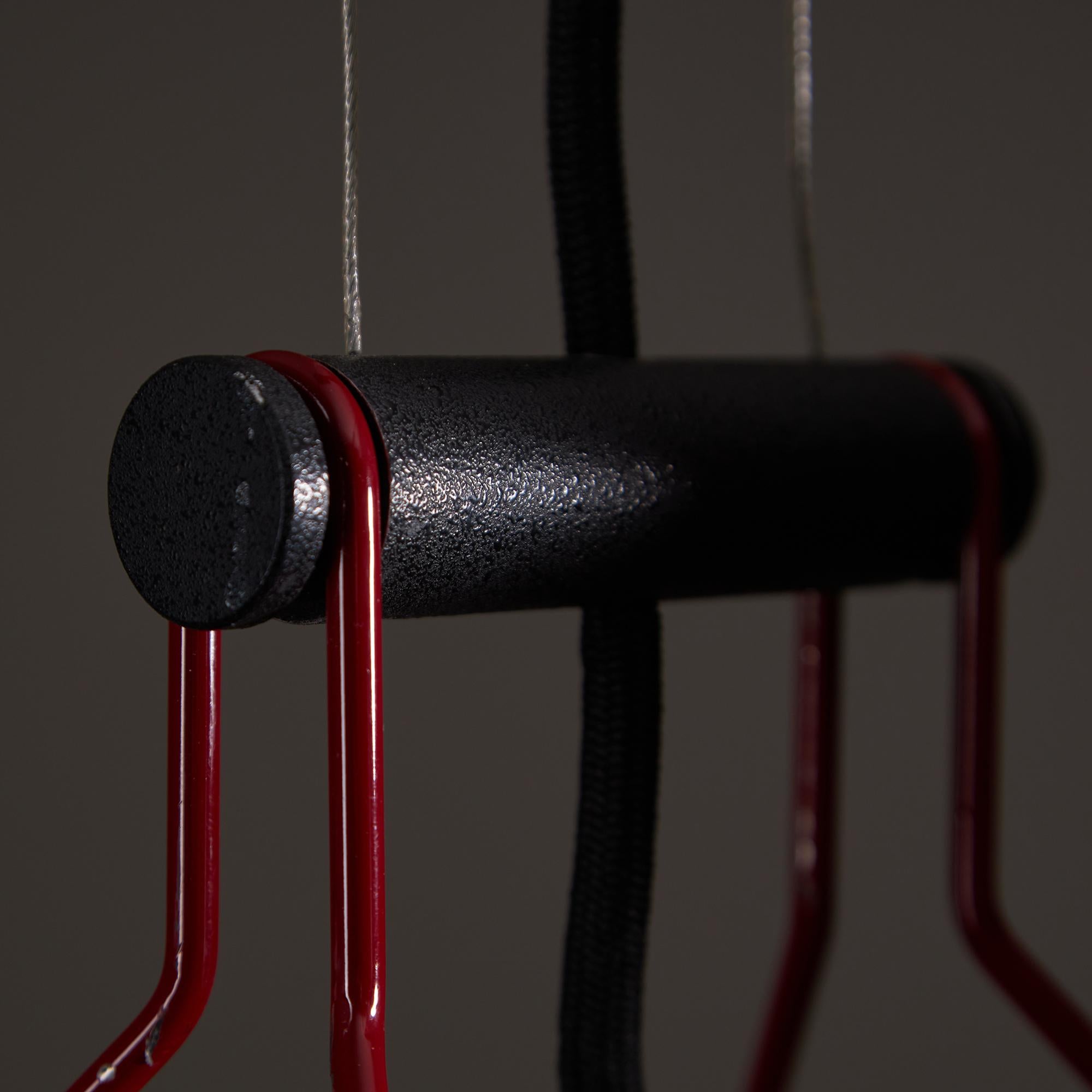 Trapezio Pendant by Alberto Salvati & Ambrogio Tresoldi for Lucy, 1980s 7