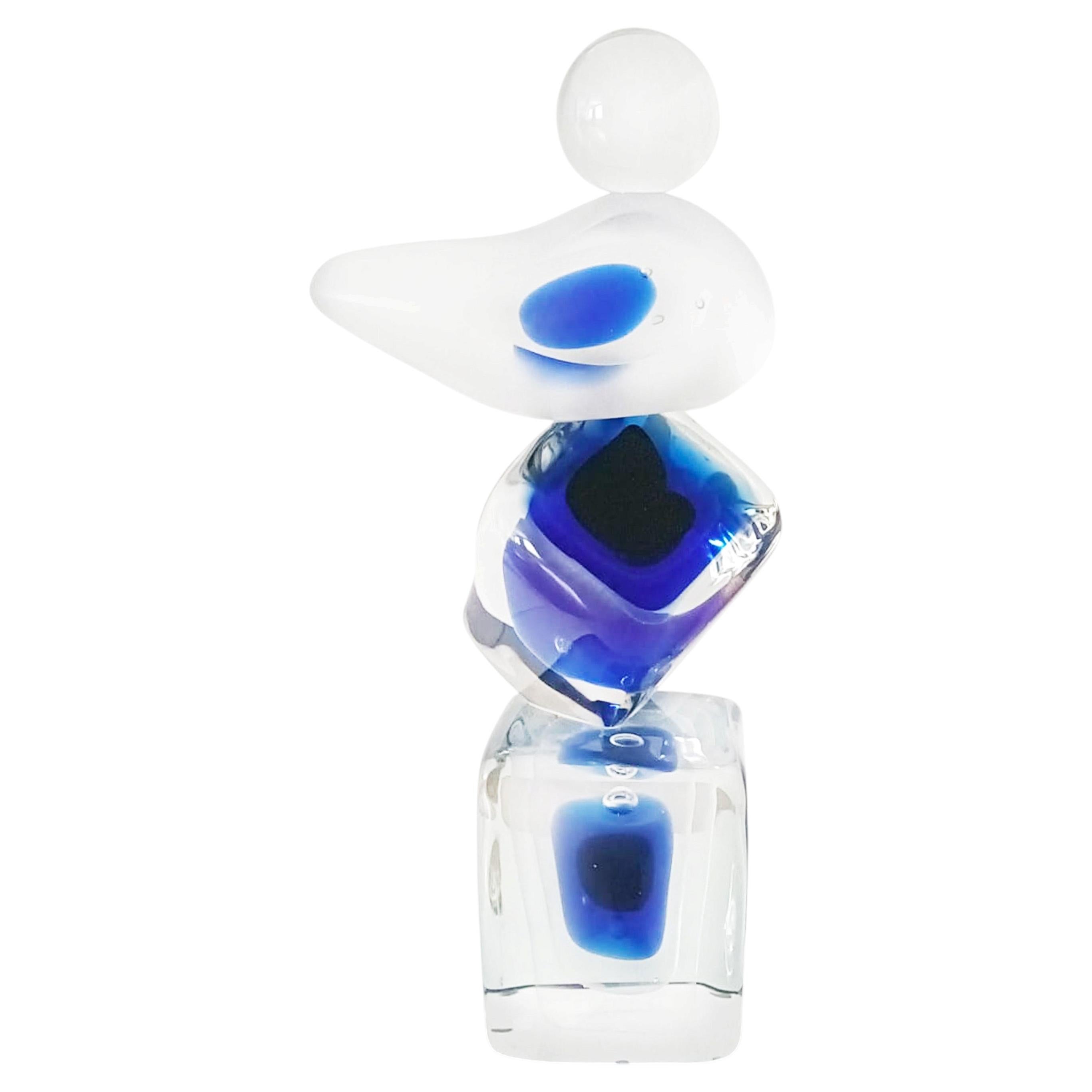 "Trasformazione del Pensiero" Murano Glass sculpture, Pierpaolo Seguso
