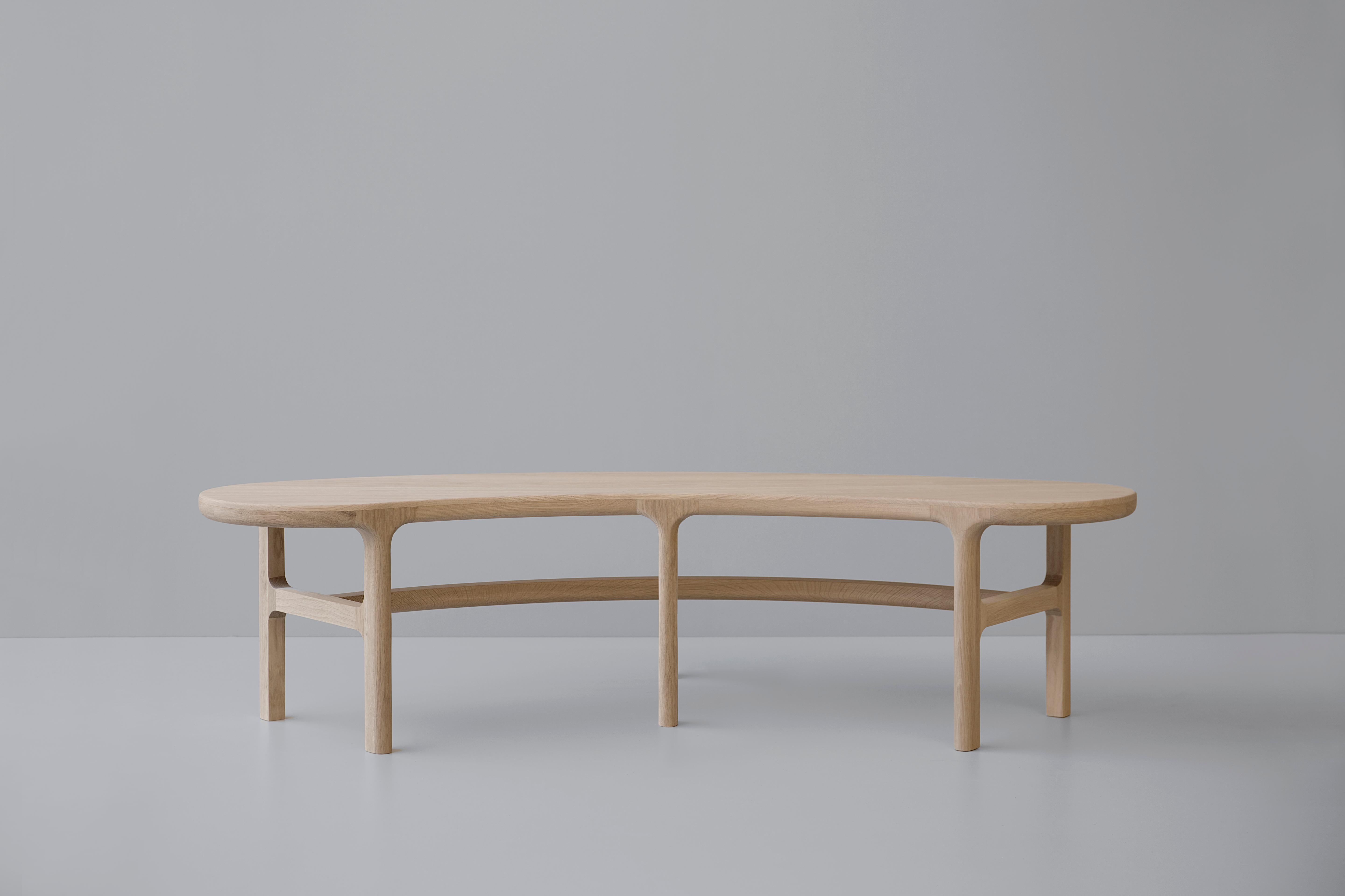 Trasiego bench by Arturo Verástegui
Dimensions: D 160 x W 60 x H 42 cm
Materials: oak wood.

Natural white oak bench.

Sebastián Angeles is an Industrial Designer originally from Mexico City who graduated from the Anáhuac Mexico University in