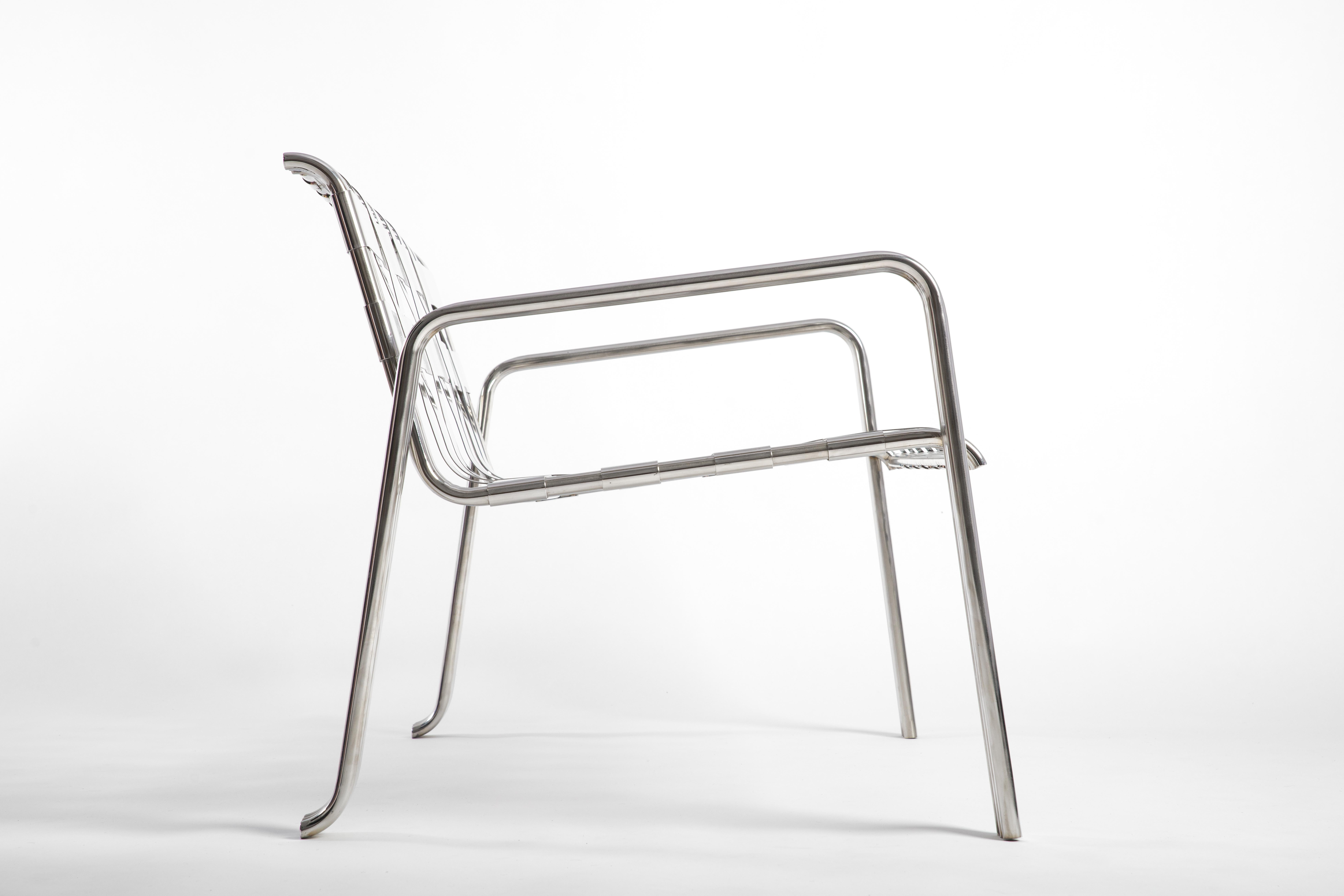 Post-Modern Traspade Lounge Chair by Testatonda For Sale
