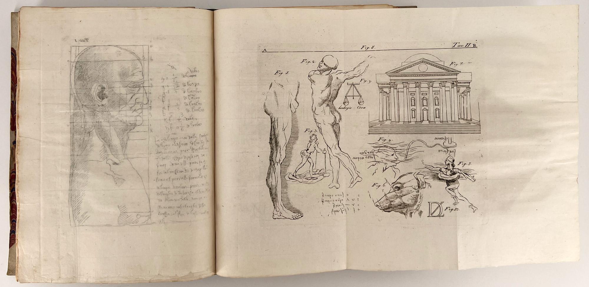 italien Trattato della Pittura di Lionardo da Vinci (Traité de la peinture de Leonardo da Vinci) en vente