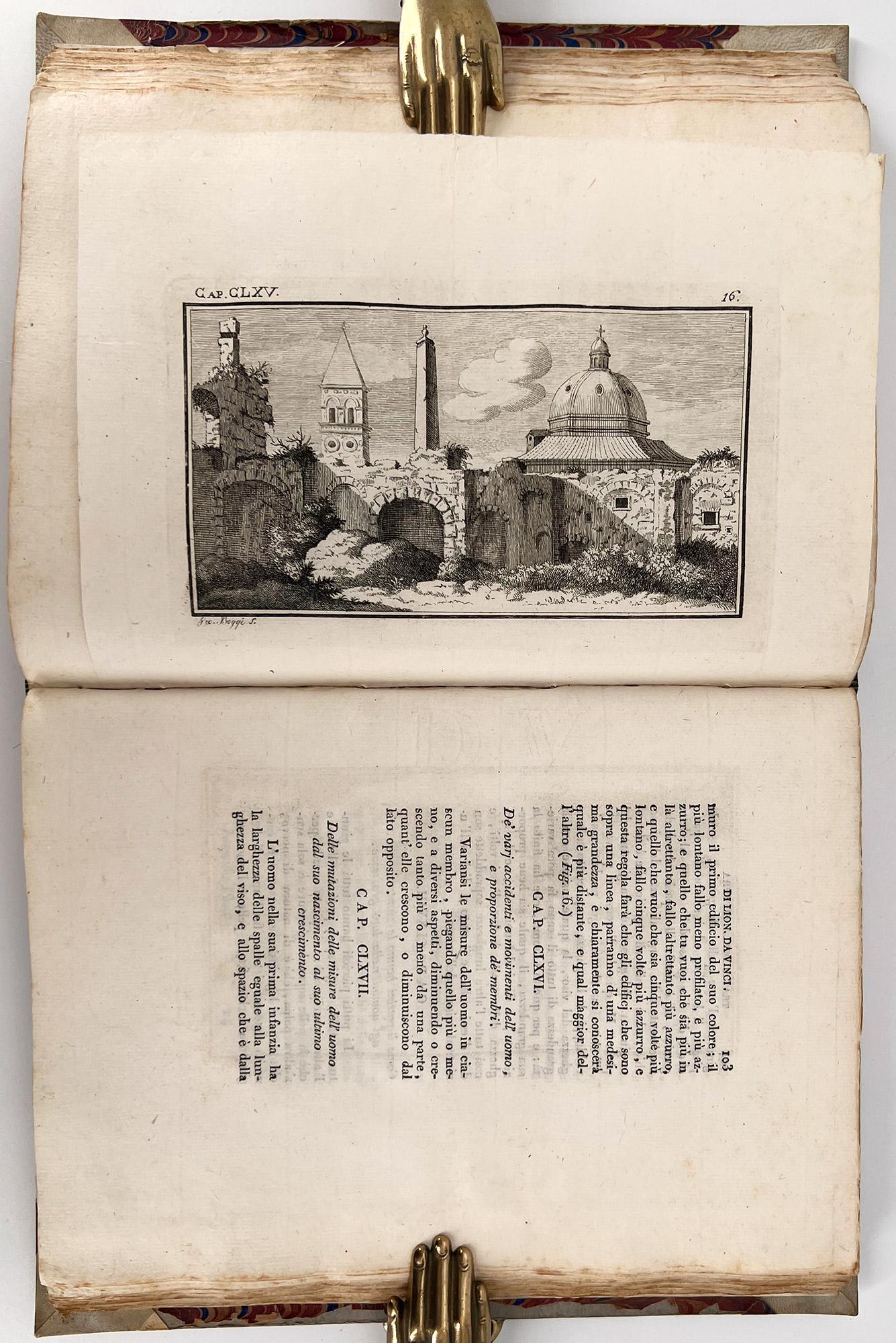 XIXe siècle Trattato della Pittura di Lionardo da Vinci (Traité de la peinture de Leonardo da Vinci) en vente