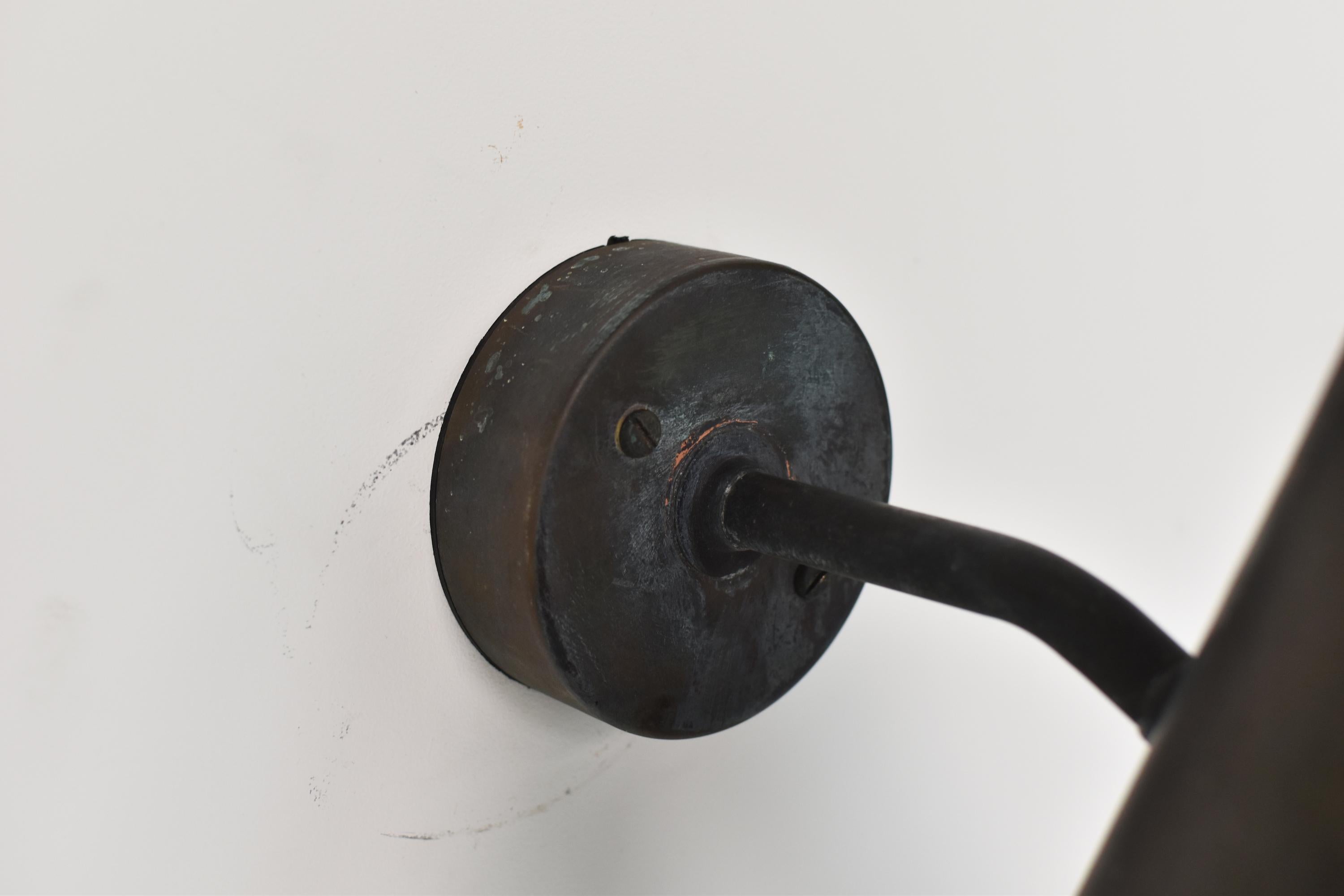 'Tratten' Wall Lamp by Hans Agne Jakobsson for AB Markaryd, Sweden, 1950s For Sale 2