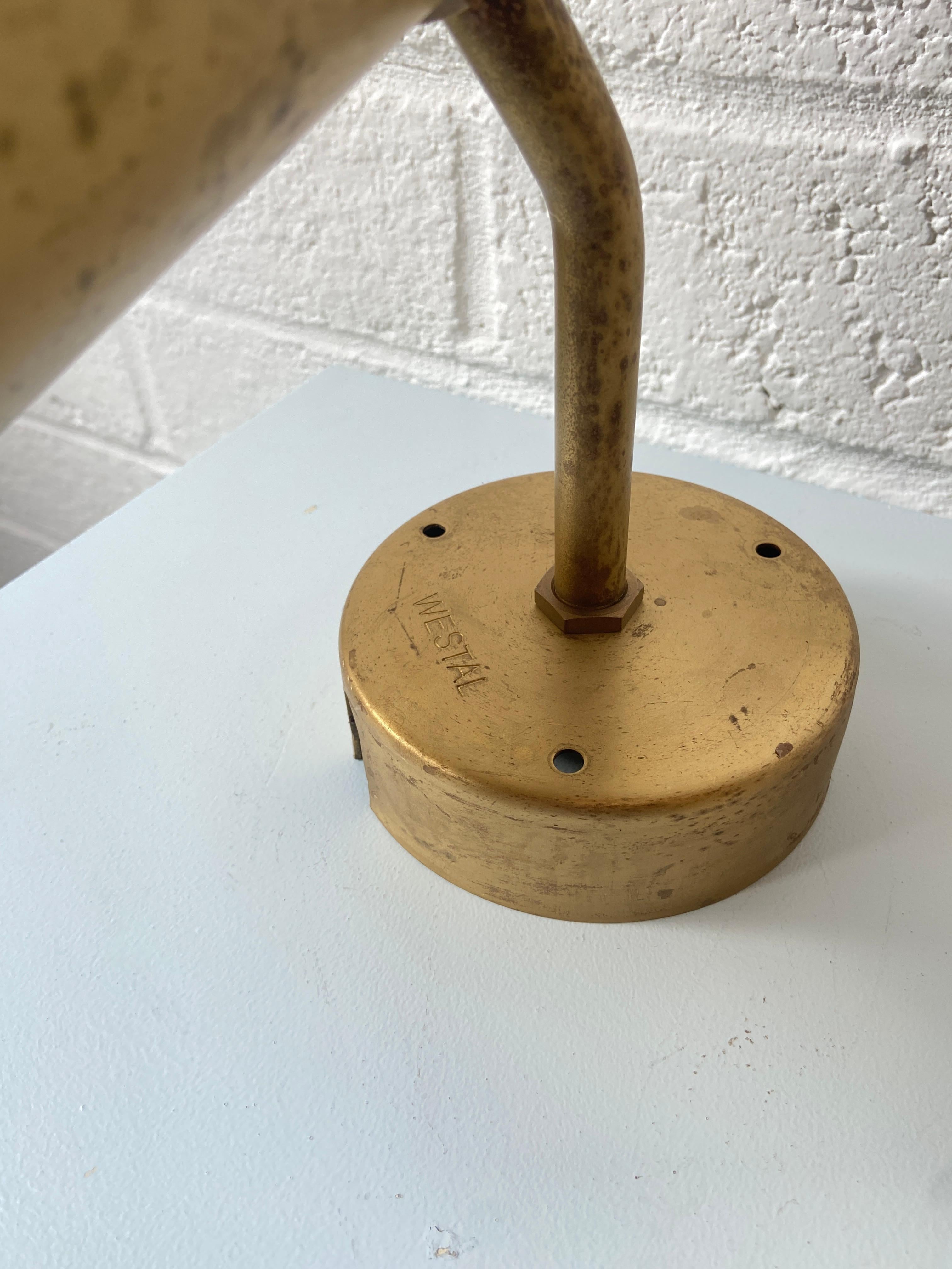 Mid-20th Century 'Tratten' Wall Lamp For Sale