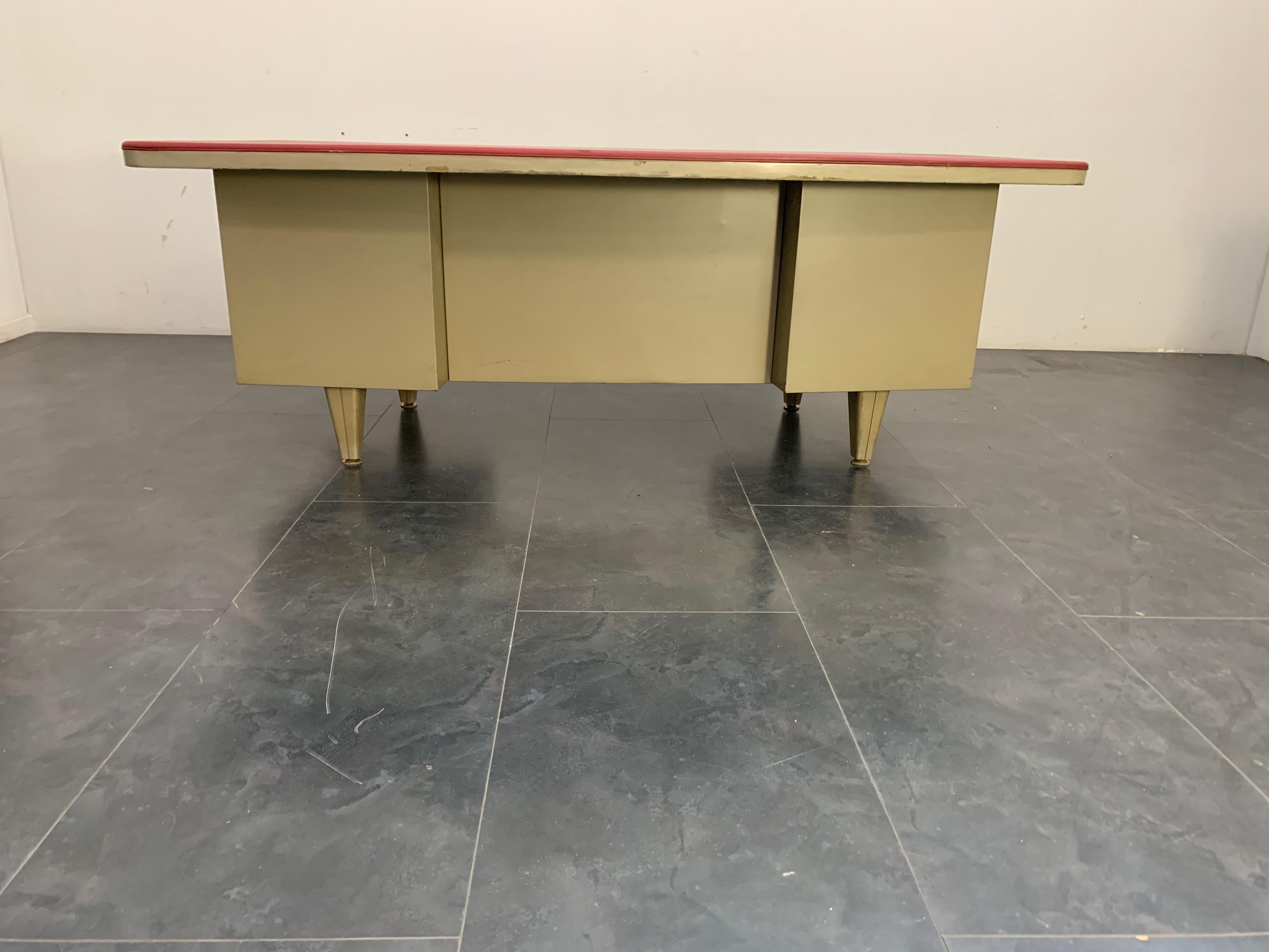 Industrial Trau Turin Desk, 1950s For Sale
